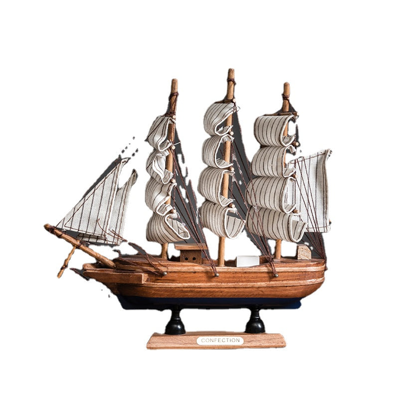 Creative Sailing Model Smooth Home Living Room Decorations Decoration Wine Cabinet Hallway Bookshelf Desktop Accessories