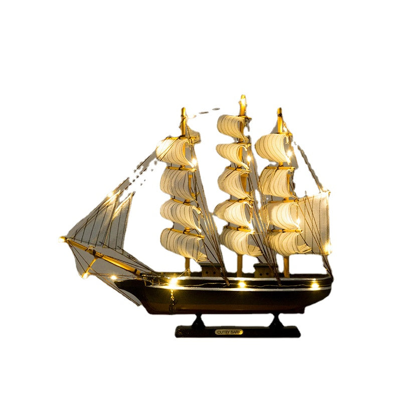 Creative Sailing Model Smooth Home Living Room Decorations Decoration Wine Cabinet Hallway Bookshelf Desktop Accessories