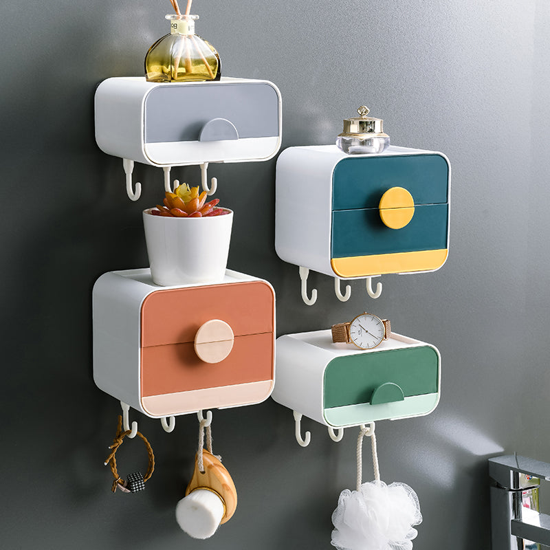 Creative soap box, soap box shelf, non perforated sucker wall mounted