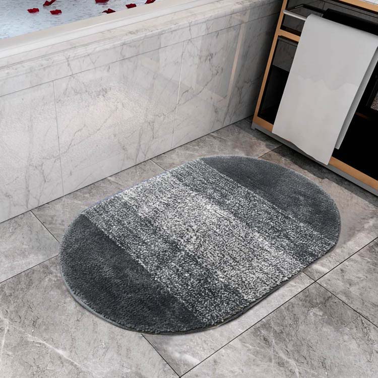 Bathroom floor mats absorb water and prevent slipping