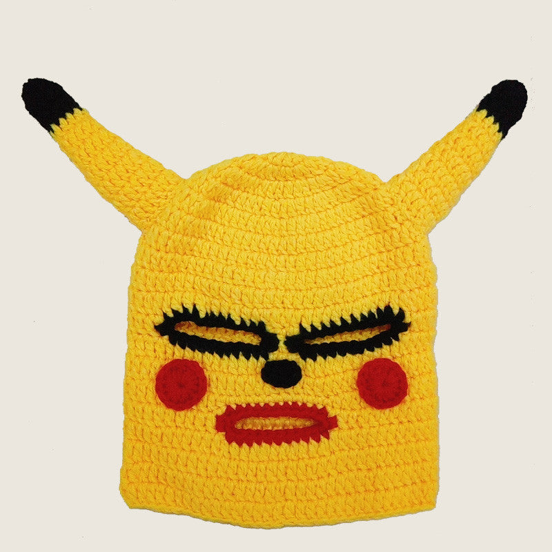 Csgo anti-terrorism bandit is cuter than Pikachu headgear sand sculpture rushb mask wool hat.