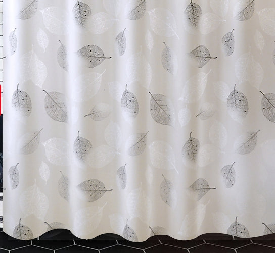 Bathroom curtain waterproof curtain thickened mildew-proof shower curtain