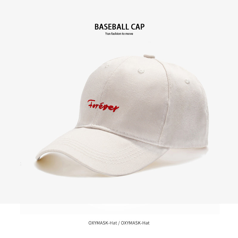 Cap female spring and autumn Korean tide brand cap versatile sunscreen cap male sun cap summer baseball cap