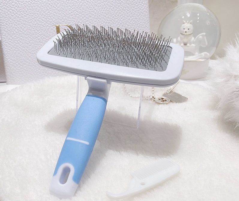 Cat comb hair brush to remove floating hair special products for hair removal cat artifact pet