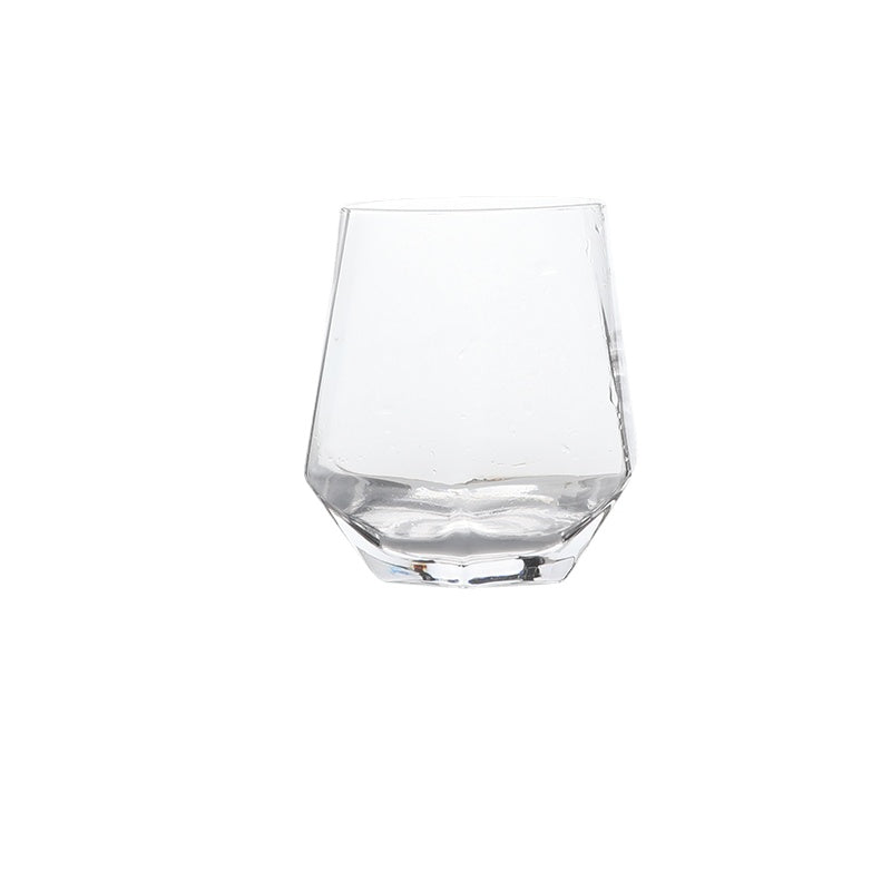 Wuxin Transparent Glass Household Transparent Simple Drinking Cup Wine Glass Liquor Cup Office Personal Dedicated