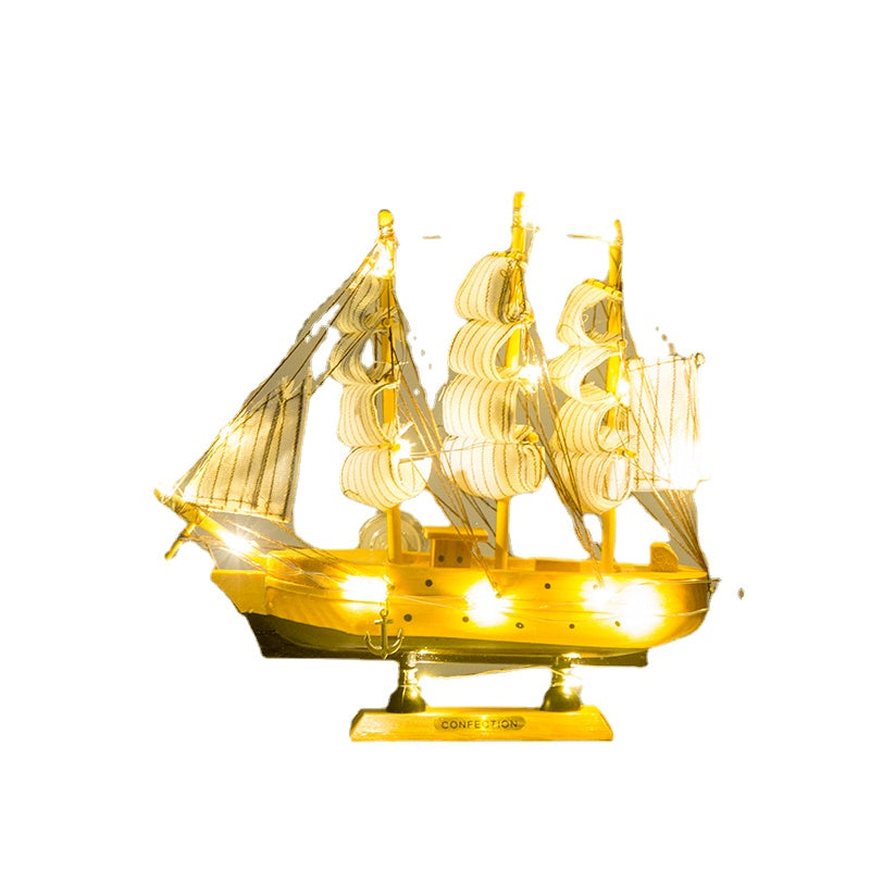 Creative Sailing Model Smooth Home Living Room Decorations Decoration Wine Cabinet Hallway Bookshelf Desktop Accessories