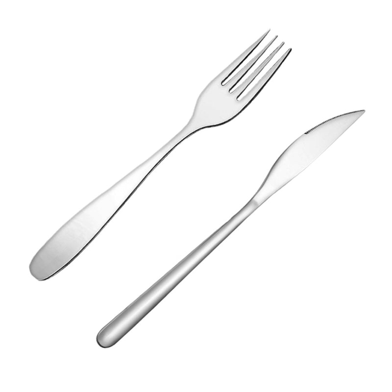 304 stainless steel Western food fork Western food fork fruit salad fork steak knife Western food knife set