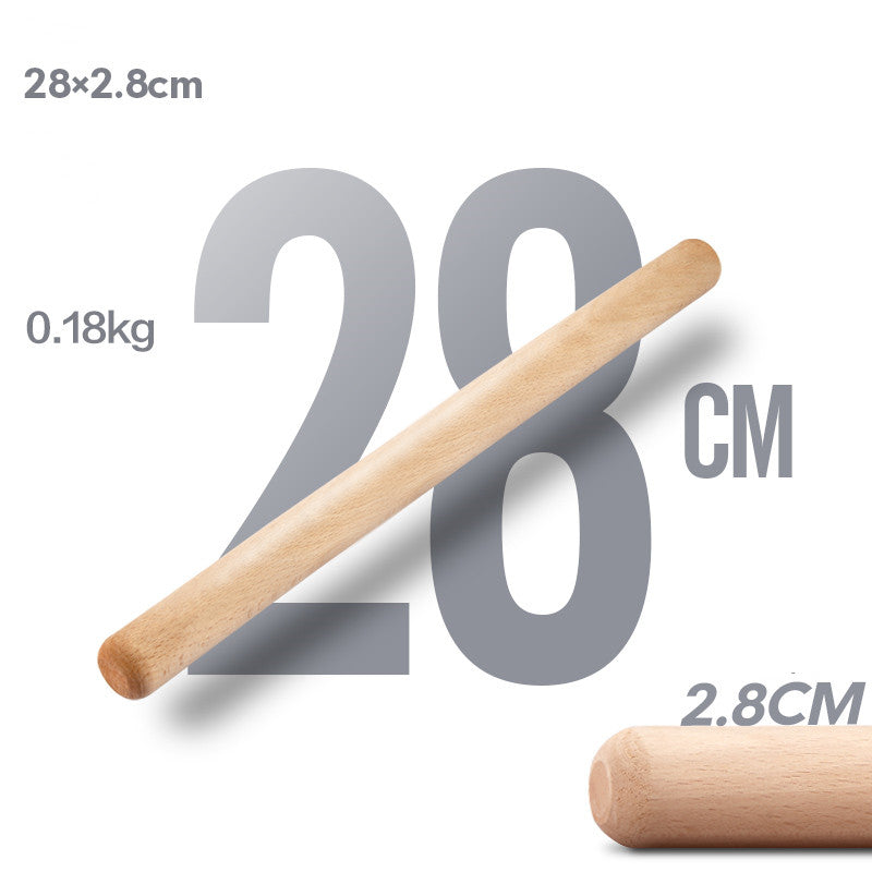 Baked noodle bar rolling pin solid wood large dumpling skin artifact noodle pin ebony rolling pin household