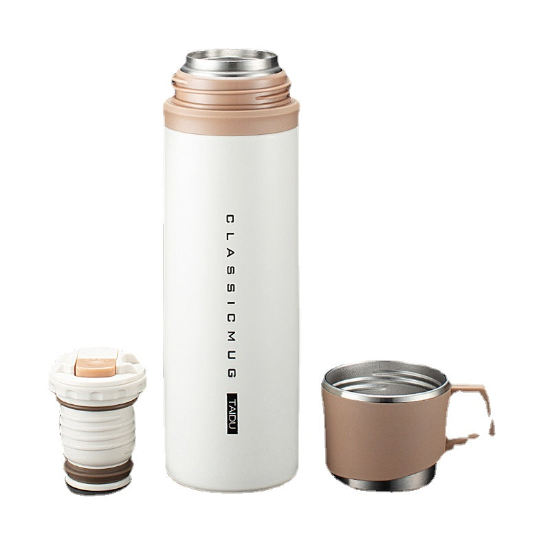 316 Stainless Steel Vacuum Cup Male and Female Portable Large Capacity with Water Cup Student Kettle Cup Custom Lettering