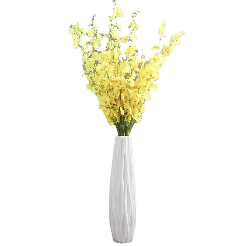 Ceramic Floor Large Vase Decoration Dried Flower Arrangement in Living Room Home White Modern Nordic Creative Hallway Decoration