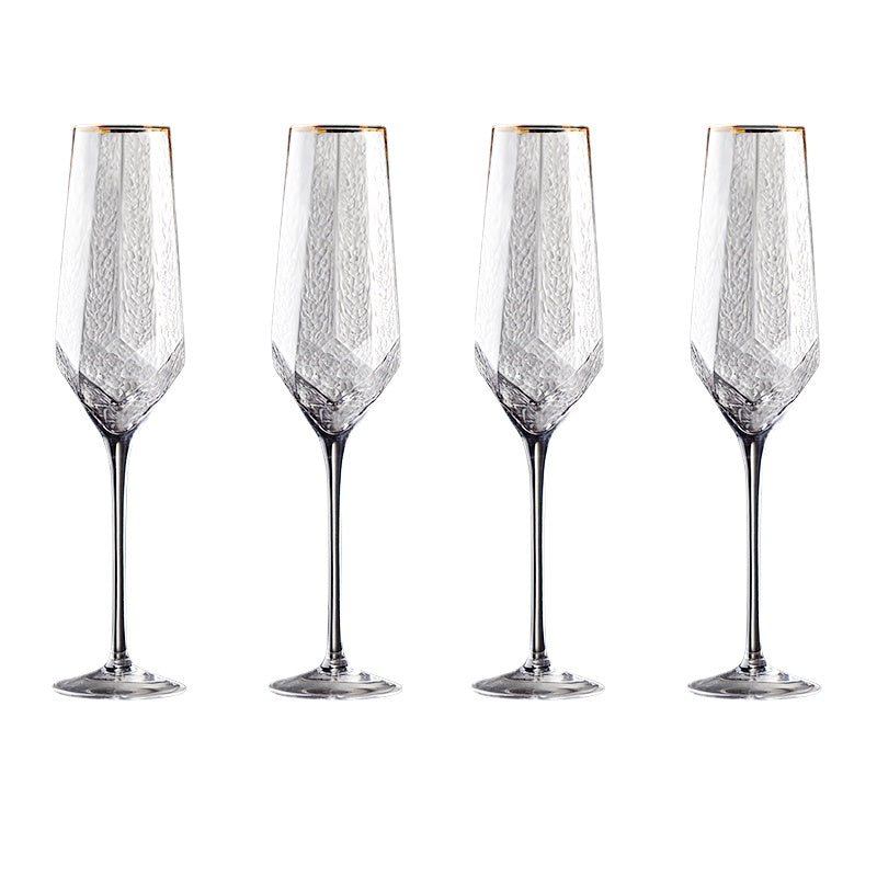 Red Wine Glass Set Household Luxury Good-looking Goblet High-End Crystal Glass Champagne Cup Ins Style European Style