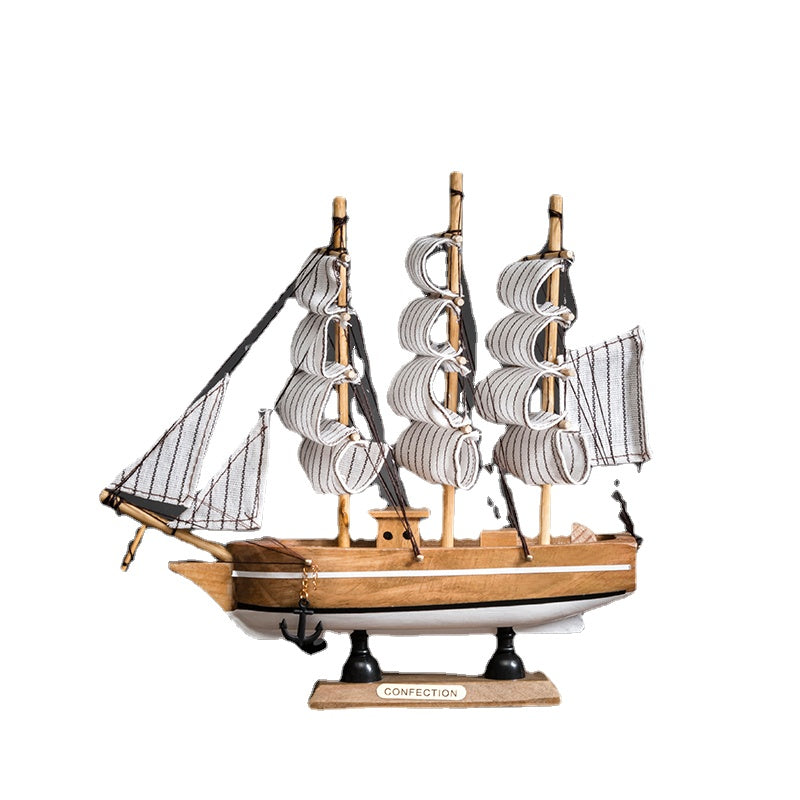 Creative Sailing Model Smooth Home Living Room Decorations Decoration Wine Cabinet Hallway Bookshelf Desktop Accessories