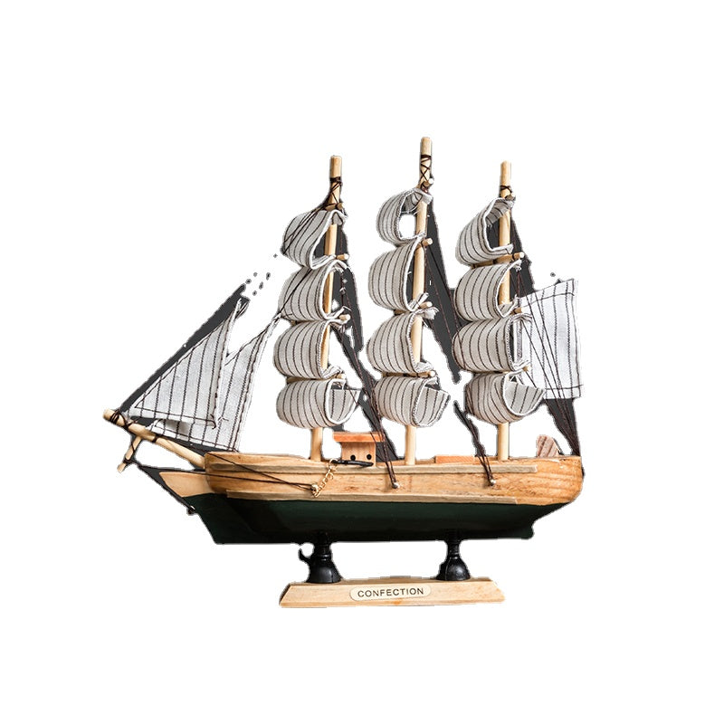 Creative Sailing Model Smooth Home Living Room Decorations Decoration Wine Cabinet Hallway Bookshelf Desktop Accessories