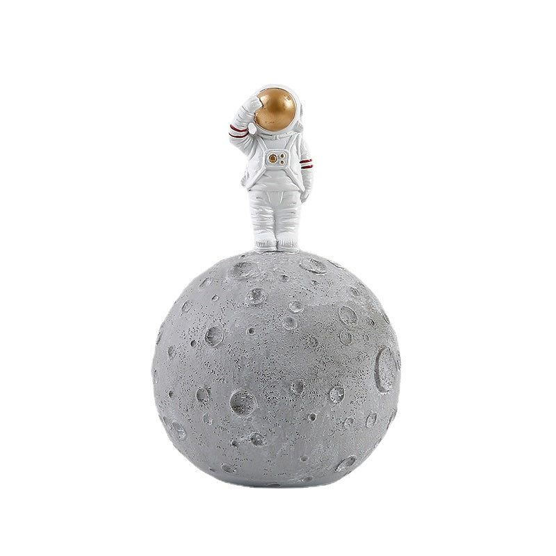 Astronaut Decoration Spaceman Model Hand-Made Home Decoration Mobile Phone Stand Children&