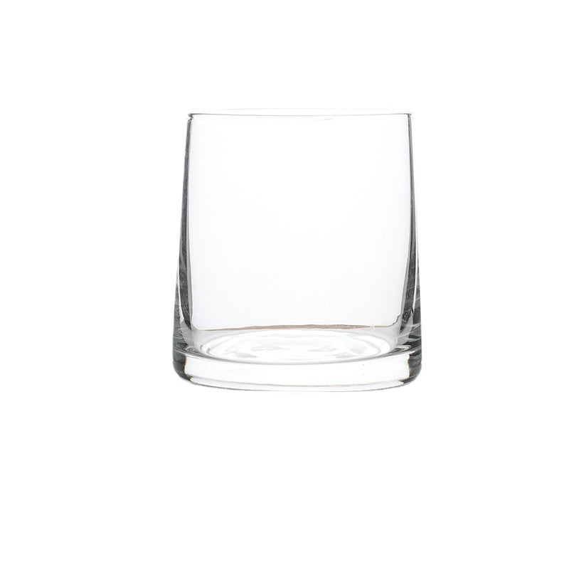 Wuxin Transparent Glass Household Transparent Simple Drinking Cup Wine Glass Liquor Cup Office Personal Dedicated