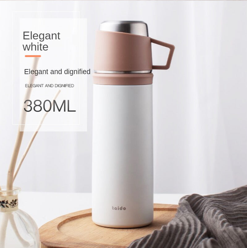 316 Stainless Steel Vacuum Cup Male and Female Portable Large Capacity with Water Cup Student Kettle Cup Custom Lettering