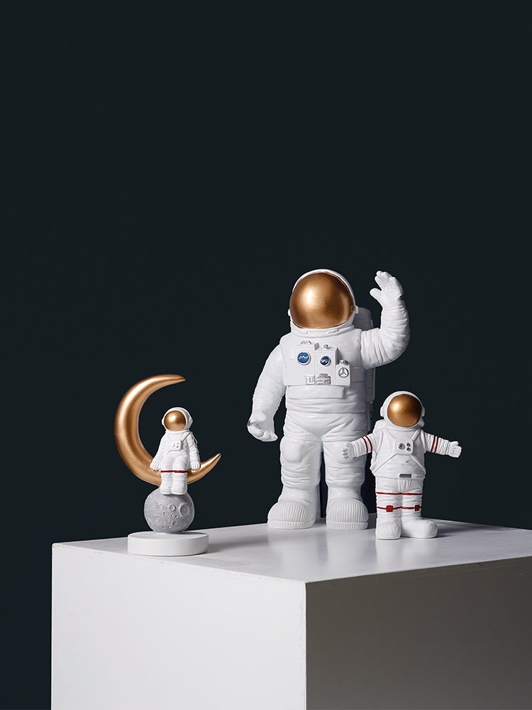 Astronaut Decoration Spaceman Model Hand-Made Home Decoration Mobile Phone Stand Children&