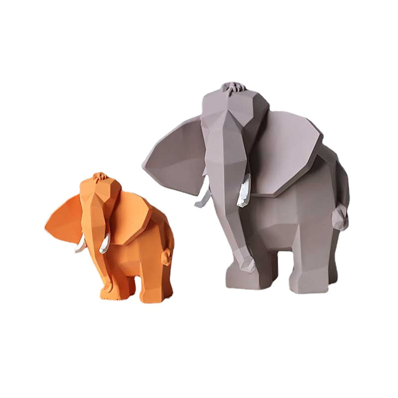 Nordic Light Luxury Ornament Elephant Ornaments Fortune Creative Ornament Small