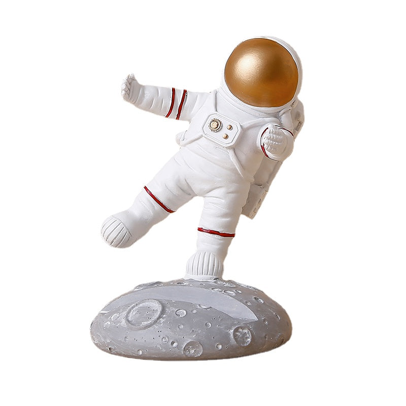 Astronaut Decoration Spaceman Model Hand-Made Home Decoration Mobile Phone Stand Children&