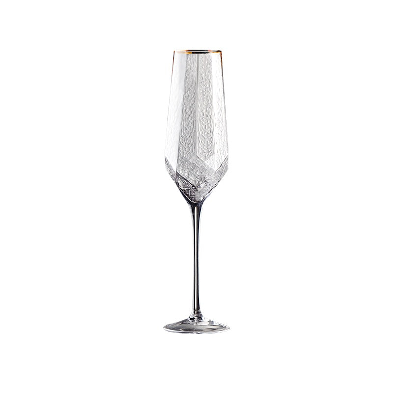 Red Wine Glass Set Household Luxury Good-looking Goblet High-End Crystal Glass Champagne Cup Ins Style European Style