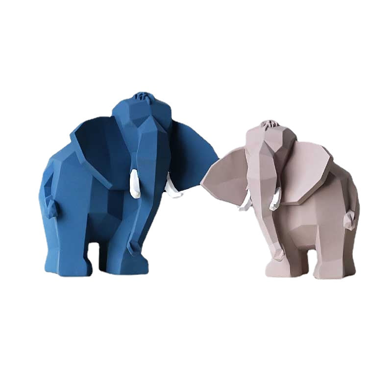 Nordic Light Luxury Ornament Elephant Ornaments Fortune Creative Ornament Small