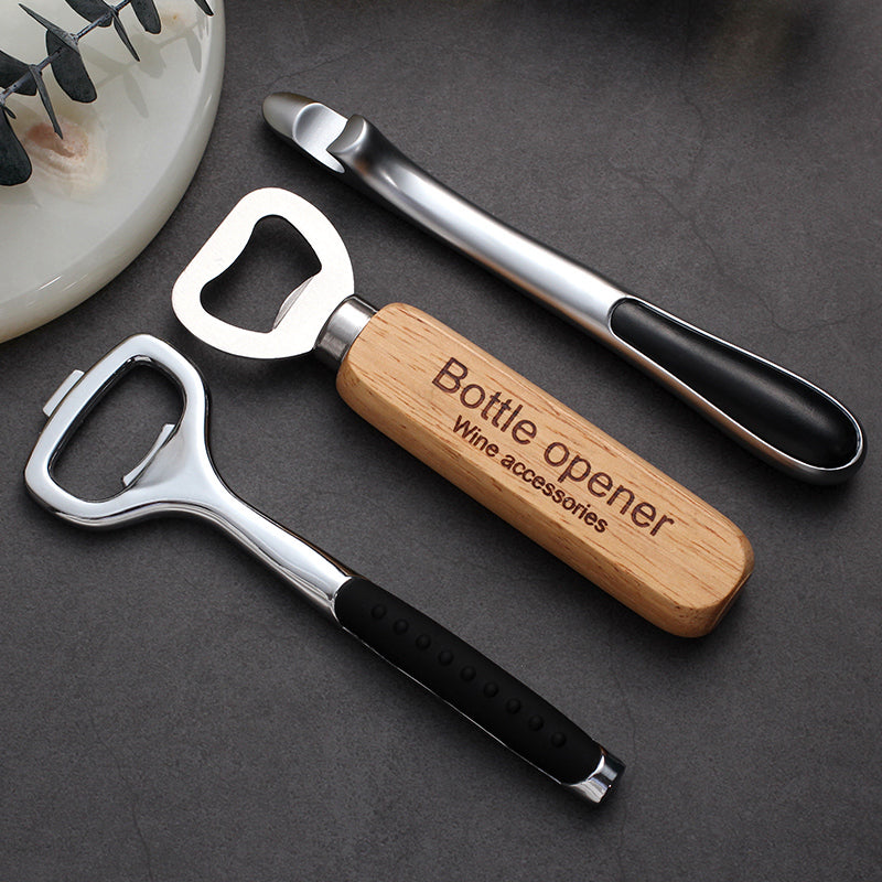 Creative beverage sparkling wine Stainless Steel Beer Opener creative beer bottle opener