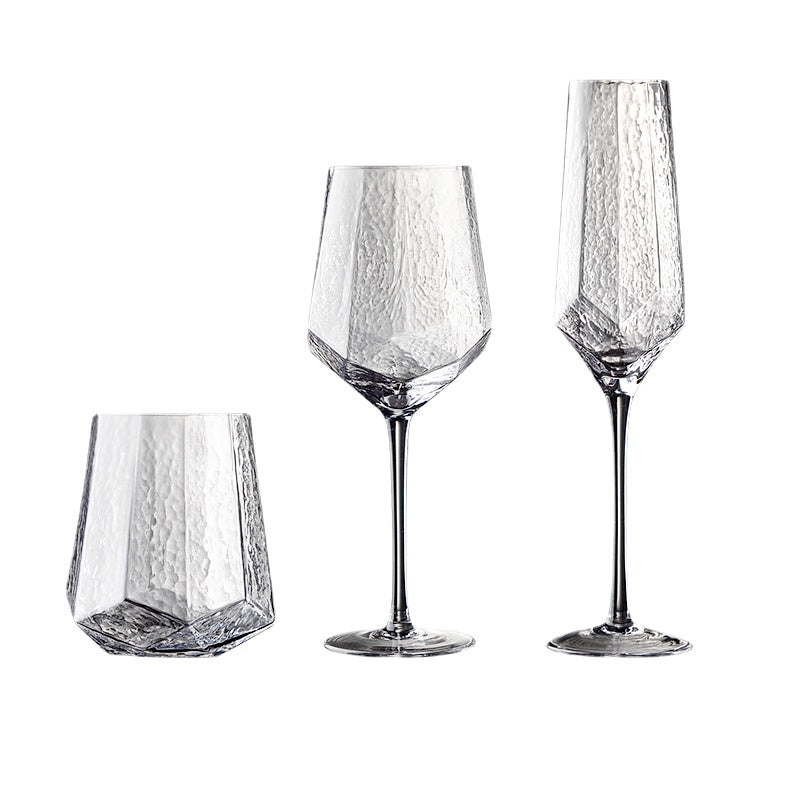 Red Wine Glass Set Household Luxury Good-looking Goblet High-End Crystal Glass Champagne Cup Ins Style European Style