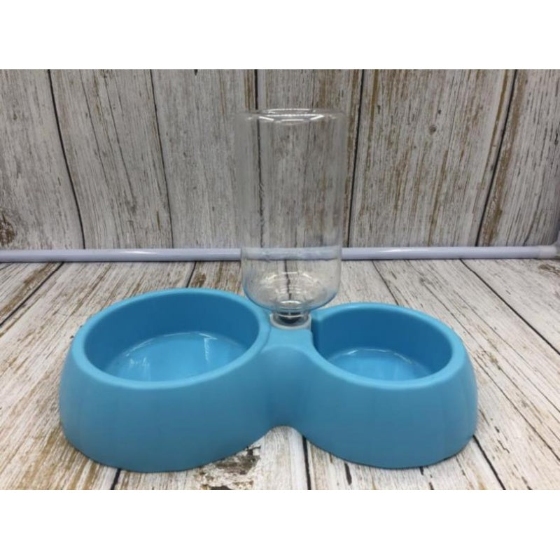 Cat-eating basin and dog-basin dual-purpose pet fixing bowl