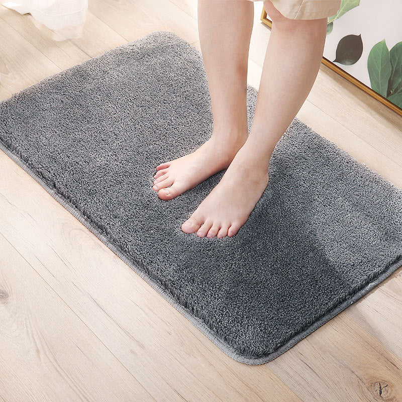 Bathroom floor mat, toilet door mat