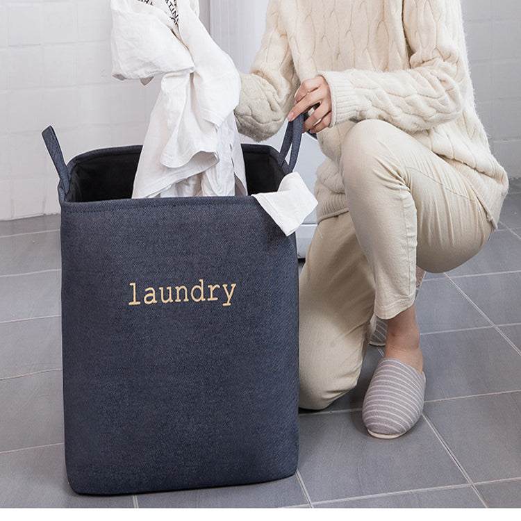 Basket household laundry basket toy storage artifact laundry basket laundry basket A bucket in which clothes are stored