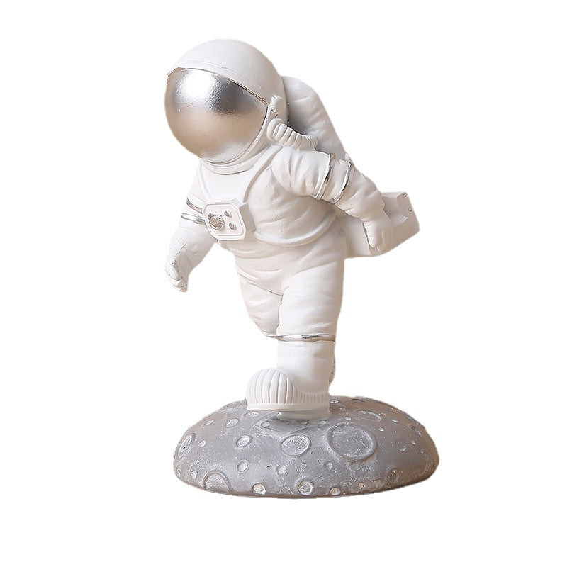 Astronaut Decoration Spaceman Model Hand-Made Home Decoration Mobile Phone Stand Children&