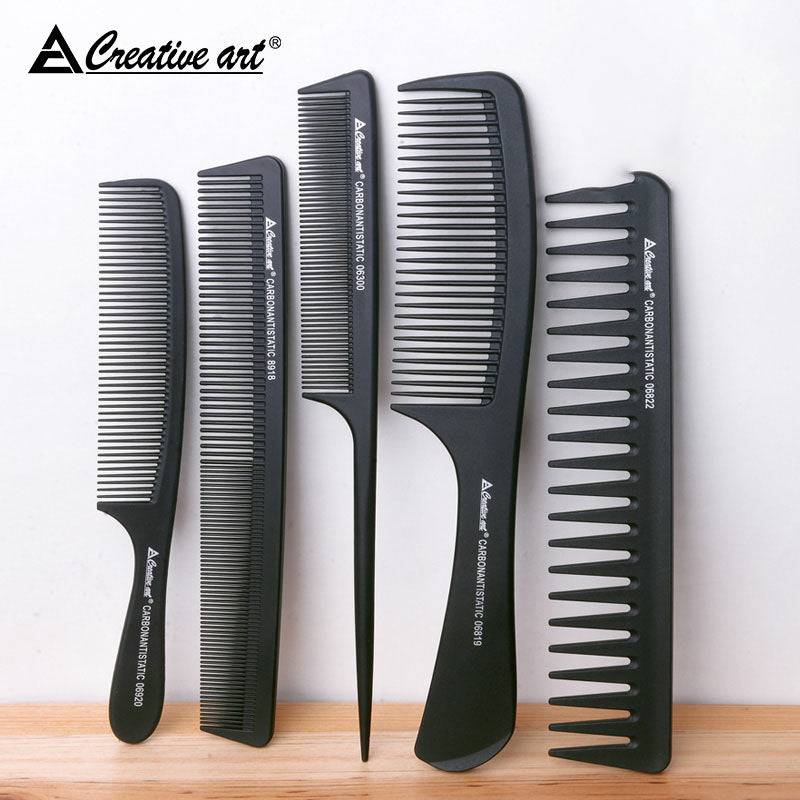 Comb long hair pointed tail comb hairdressing professional hairdressing fine tooth dense comb electrostatic wooden comb